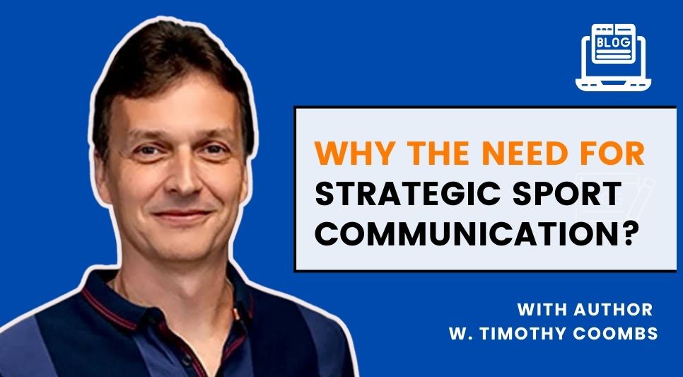 Strategic Sport Communication author Timothy Coombs wearing a polo collared shirt