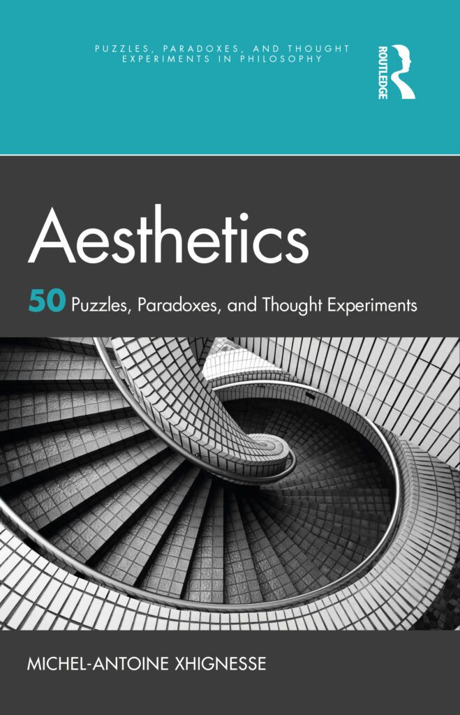 Cover image of aesthetics 50 Puzzles, Paradoxes, and Thought Experiments