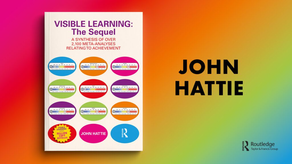 John Hattie's Visible Learning: The Sequel book cover image and name