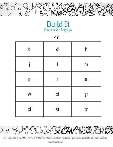 build it chapter 2 page 13 sheet